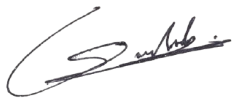 CEO Signature
